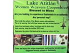 Lake Atitlan – Women Weavers Cooperative,  San Pedro Atitlan – Guatemala